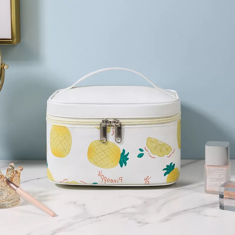 Sweet Summer Fruit Makeup Bag Cosmetic & Toiletry Bags Pink Sweetheart