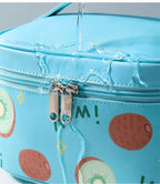 Sweet Summer Fruit Makeup Bag Cosmetic & Toiletry Bags Pink Sweetheart