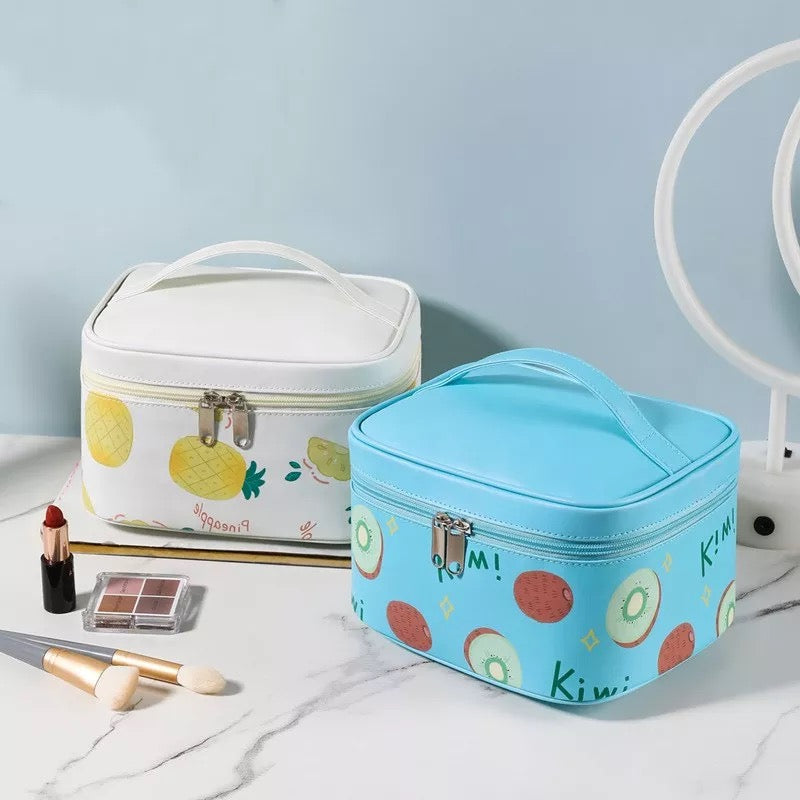 Sweet Summer Fruit Makeup Bag Cosmetic & Toiletry Bags Pink Sweetheart