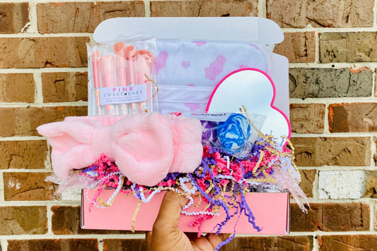Sweetheart Beauty Box Cosmetic & Toiletry Bags Pink Sweetheart