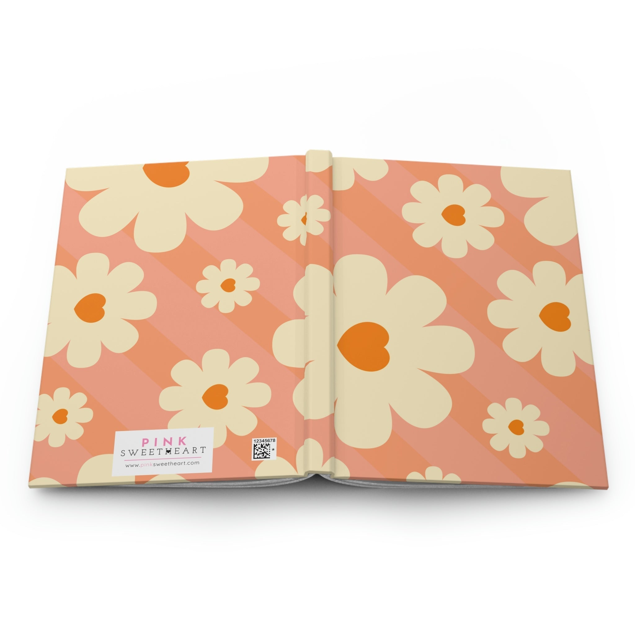 Sweetheart Pistils Hardcover Matte Journal Paper products Pink Sweetheart