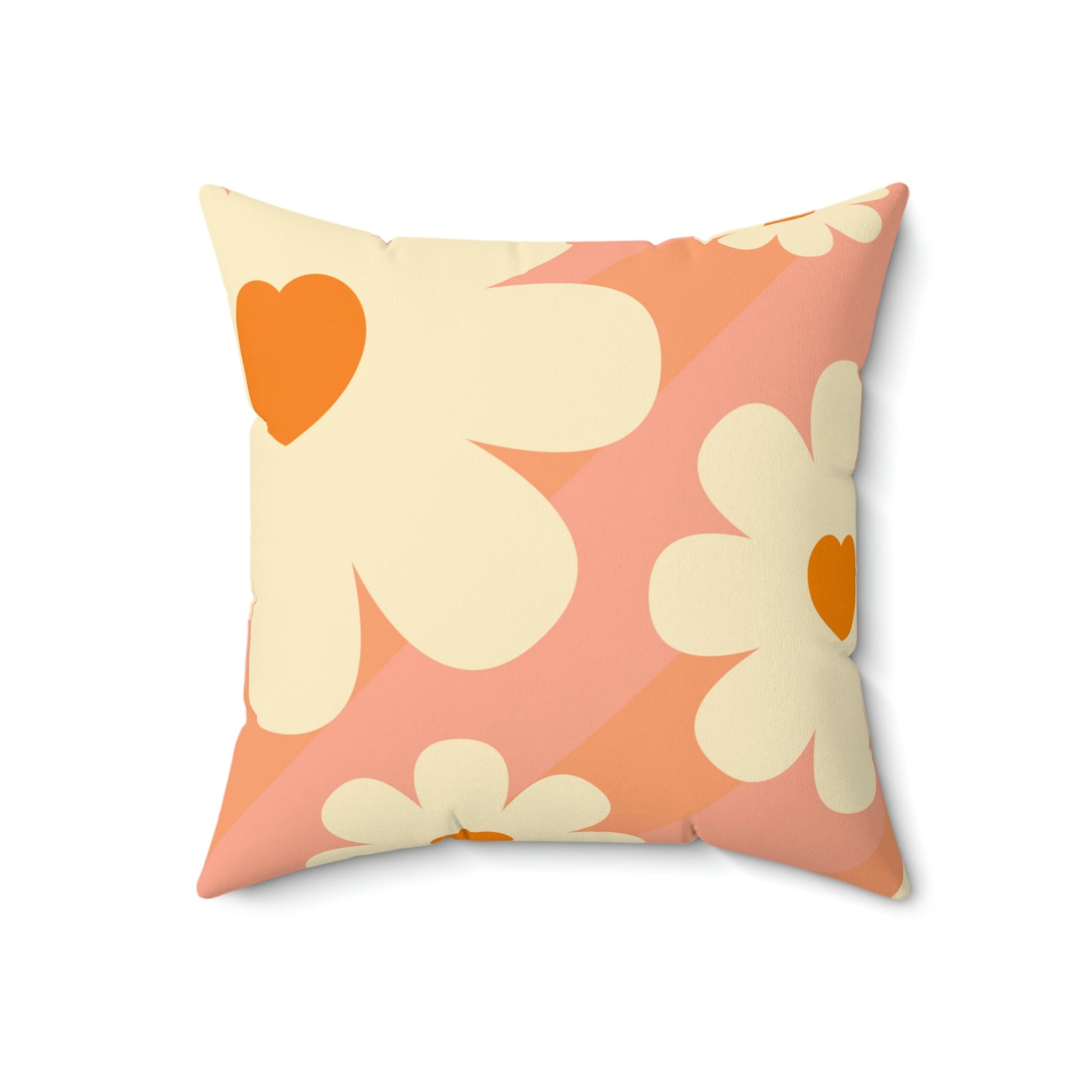 Sweetheart Pistils Square Pillow Home Decor Pink Sweetheart