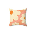 Sweetheart Pistils Square Pillow - Pink Sweetheart