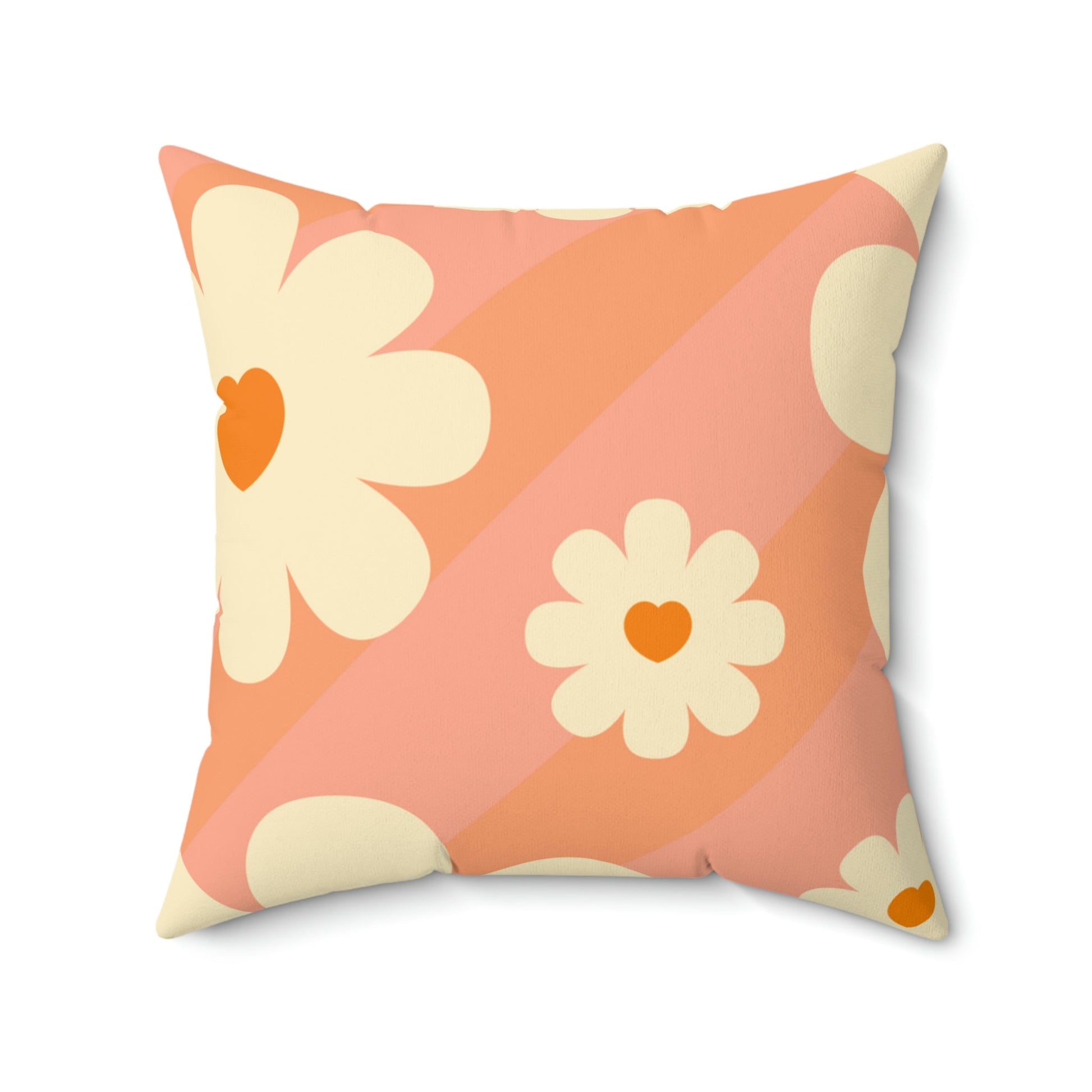 Sweetheart Pistils Square Pillow Home Decor Pink Sweetheart