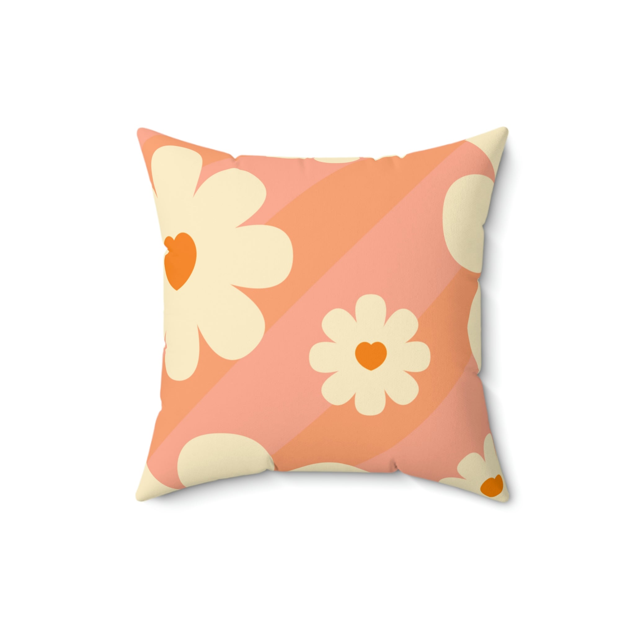 Sweetheart Pistils Square Pillow Home Decor Pink Sweetheart