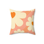 Sweetheart Pistils Square Pillow Home Decor Pink Sweetheart