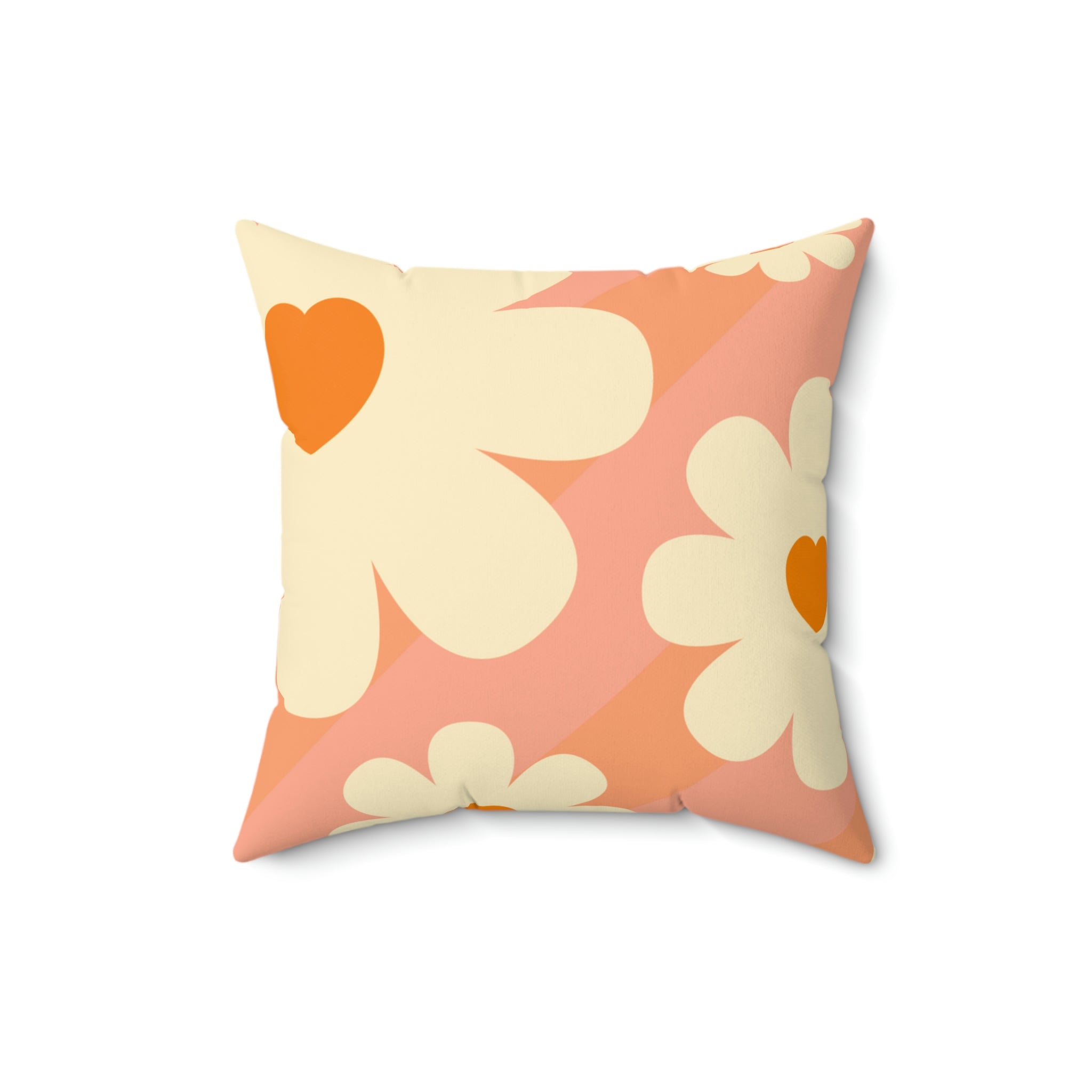 Sweetheart Pistils Square Pillow Home Decor Pink Sweetheart