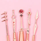 Naruto Kawaii Anime Manga Makeup Brush Set Pink Sweetheart