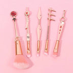 Naruto Kawaii Anime Manga Makeup Brush Set Pink Sweetheart