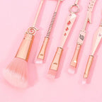 Naruto Kawaii Anime Manga Makeup Brush Set Pink Sweetheart