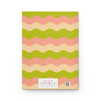 Taffy Waves Hardcover Matte Journal Paper products Pink Sweetheart
