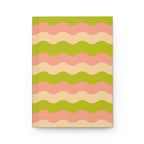 Taffy Waves Hardcover Matte Journal Paper products Pink Sweetheart