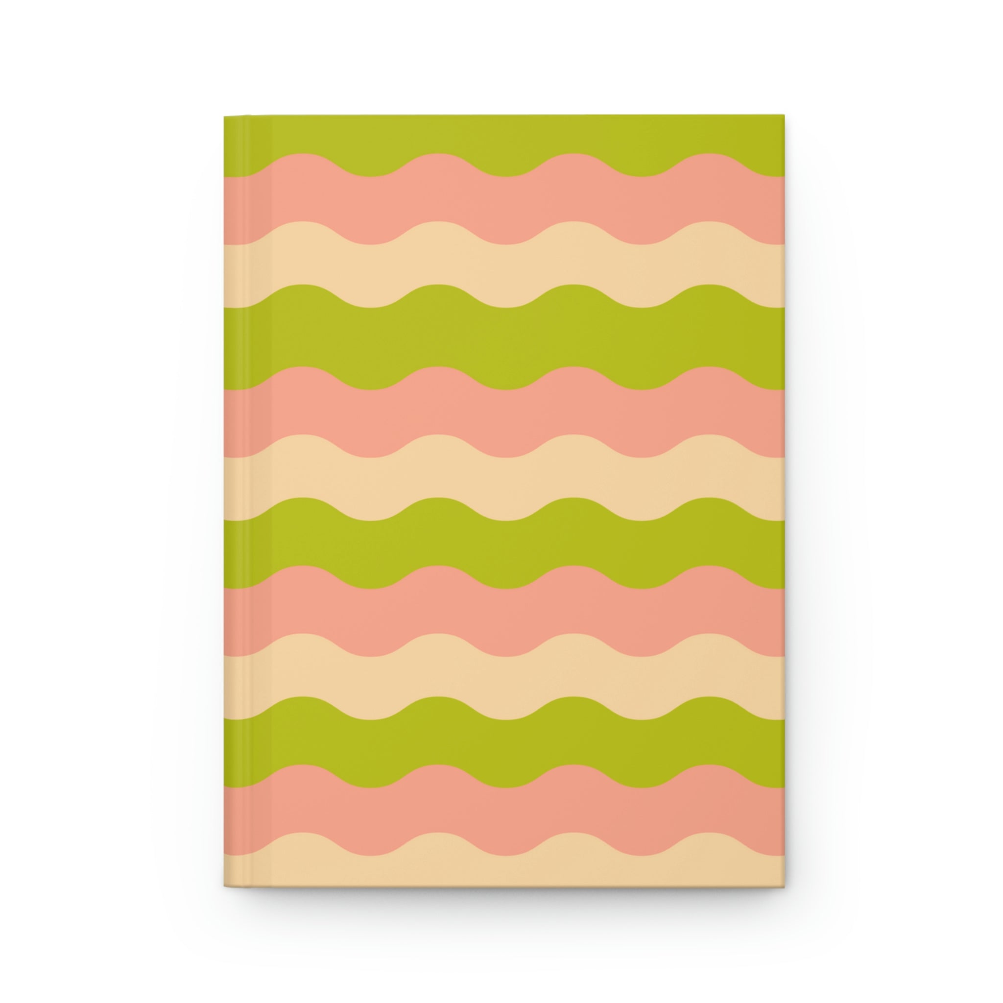 Taffy Waves Hardcover Matte Journal Paper products Pink Sweetheart