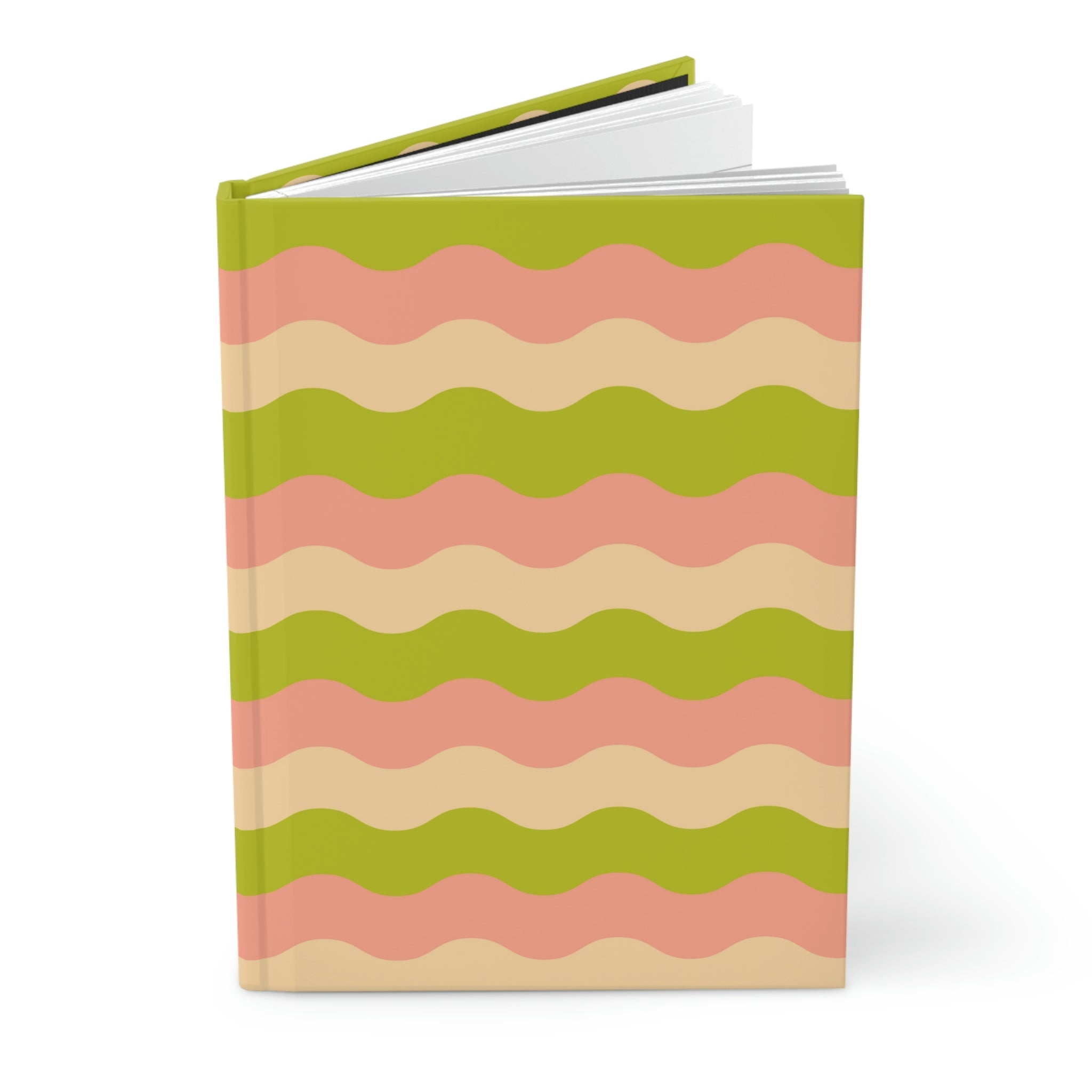 Taffy Waves Hardcover Matte Journal Paper products Pink Sweetheart
