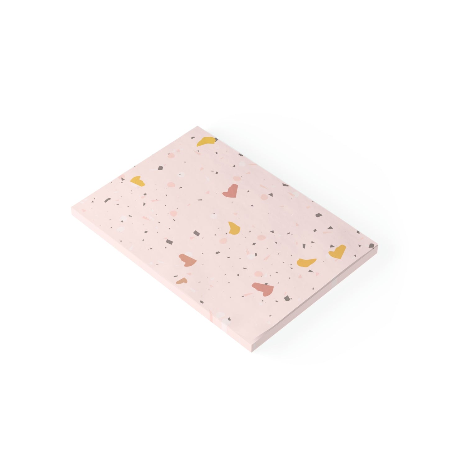 Terrazzo Post-it® Note Pad Paper products Pink Sweetheart