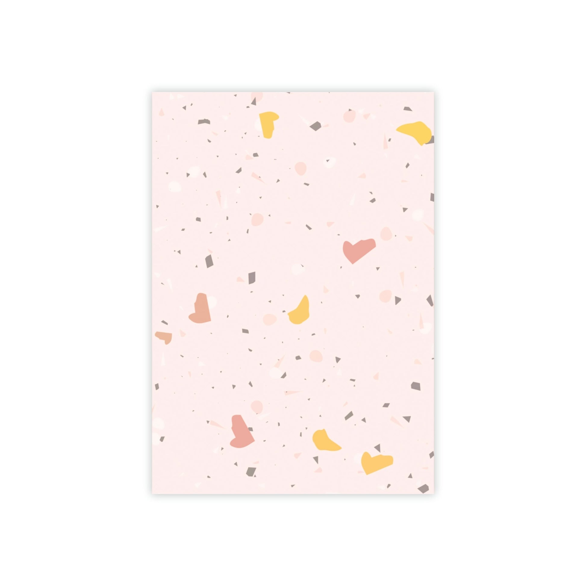 Terrazzo Post-it® Note Pad Paper products Pink Sweetheart