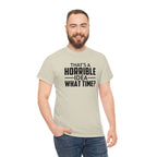 That's a Horrible Idea Cotton Tee T-Shirt Pink Sweetheart