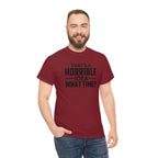 That's a Horrible Idea Cotton Tee T-Shirt Pink Sweetheart