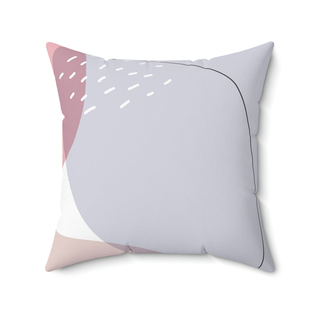 The Artistic One Square Pillow Home Decor Pink Sweetheart