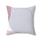 The Artistic One Square Pillow Home Decor Pink Sweetheart
