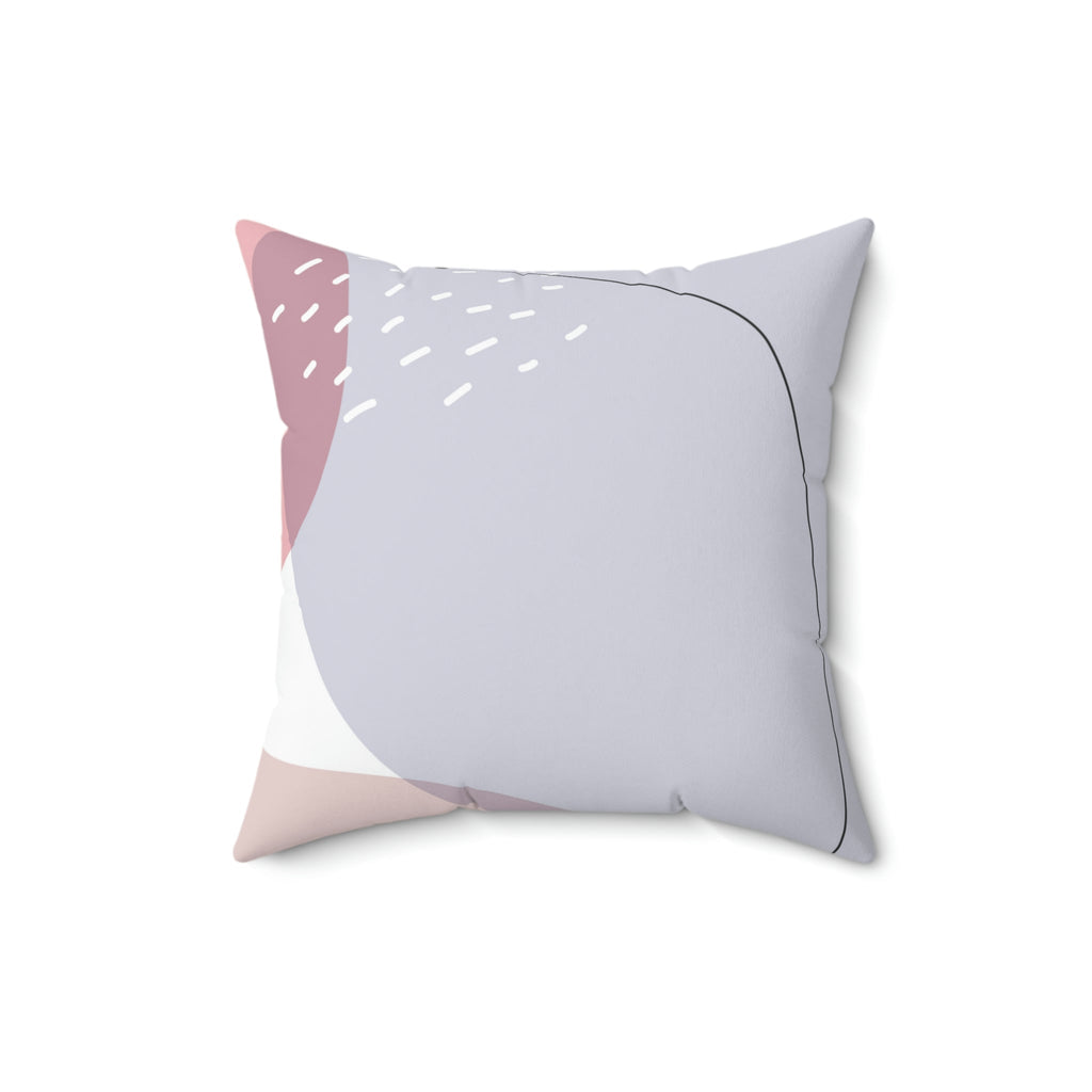 The Artistic One Square Pillow Home Decor Pink Sweetheart