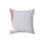 The Artistic One Square Pillow Home Decor Pink Sweetheart
