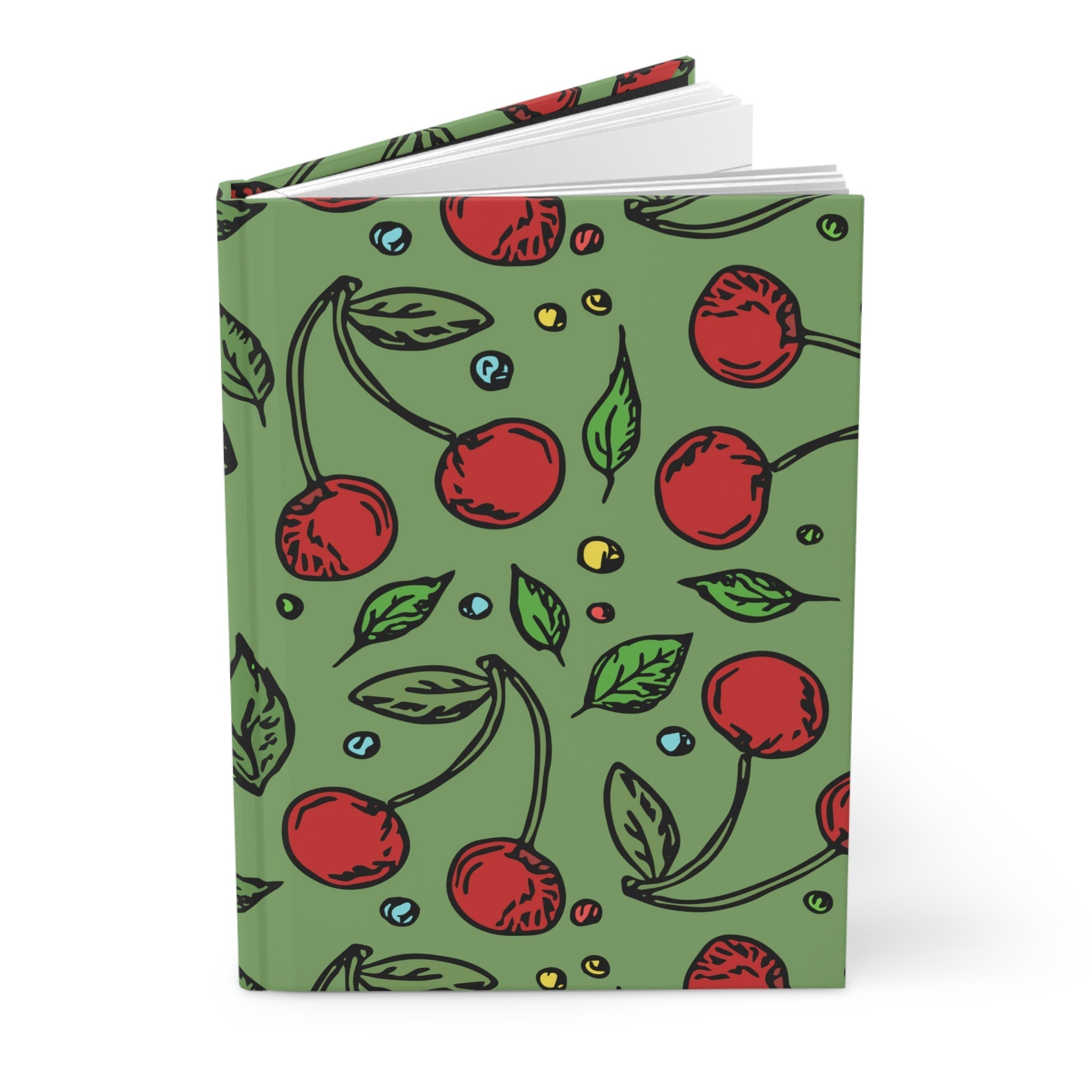 The Best Cherries Hardcover Matte Journal Paper products Pink Sweetheart