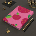 The Big Apple Hardcover Matte Journal - Pink Sweetheart