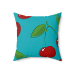 The Cherry Life Square Pillow Home Decor Pink Sweetheart