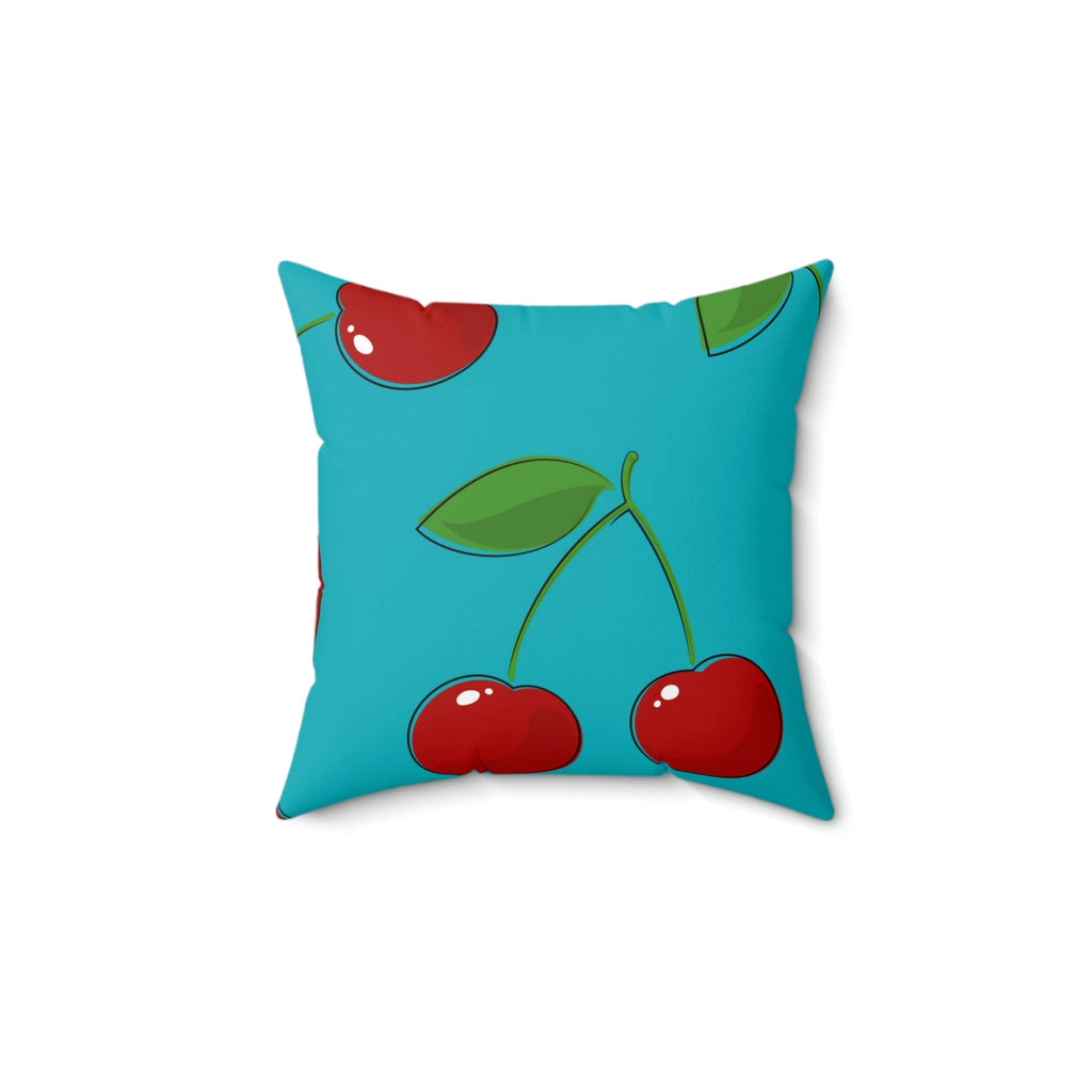 The Cherry Life Square Pillow Home Decor Pink Sweetheart