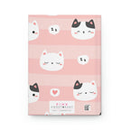 The Content Kitty Hardcover Matte Journal Paper products Pink Sweetheart