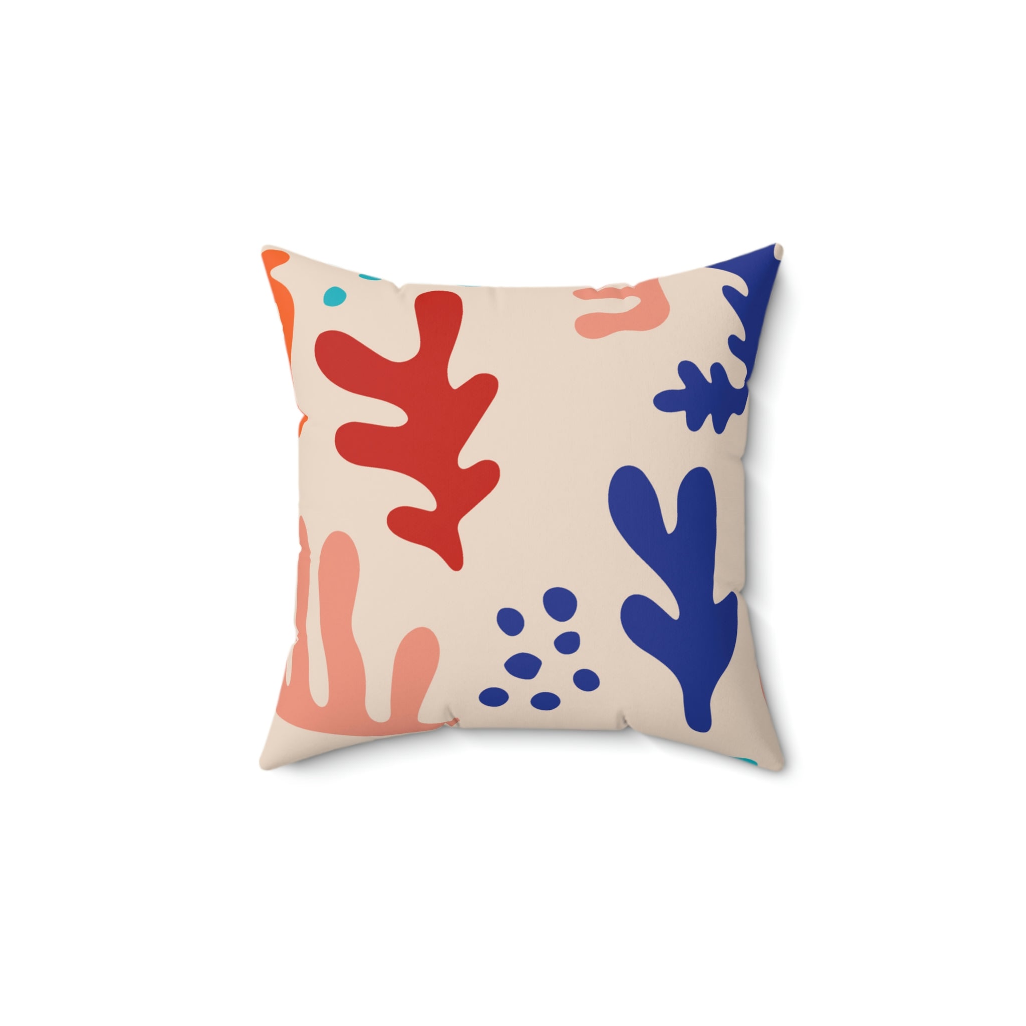 The Coral Reef Square Pillow Home Decor Pink Sweetheart