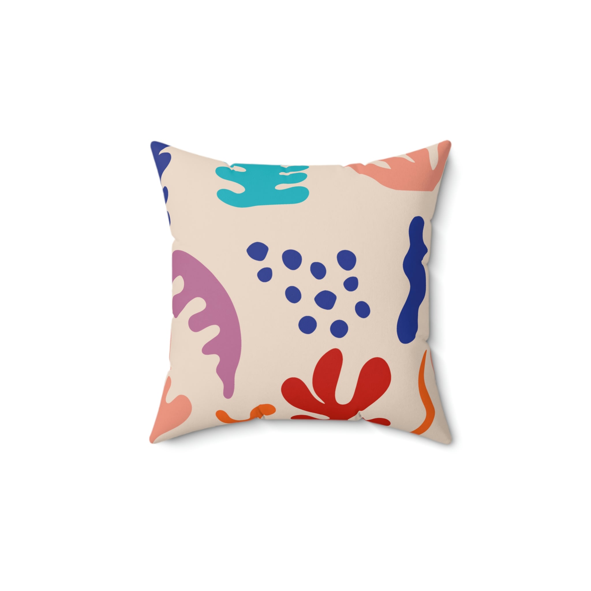 The Coral Reef Square Pillow Home Decor Pink Sweetheart