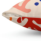 The Coral Reef Square Pillow Home Decor Pink Sweetheart