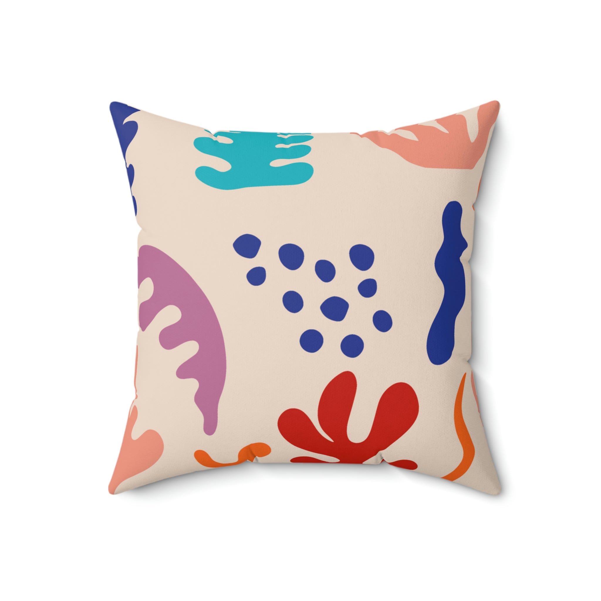 The Coral Reef Square Pillow Home Decor Pink Sweetheart
