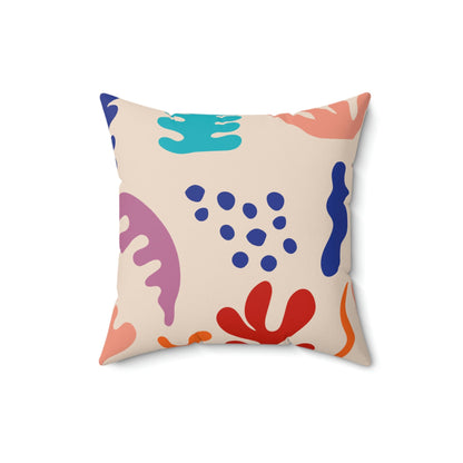 The Coral Reef Square Pillow Home Decor Pink Sweetheart
