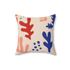 The Coral Reef Square Pillow Home Decor Pink Sweetheart