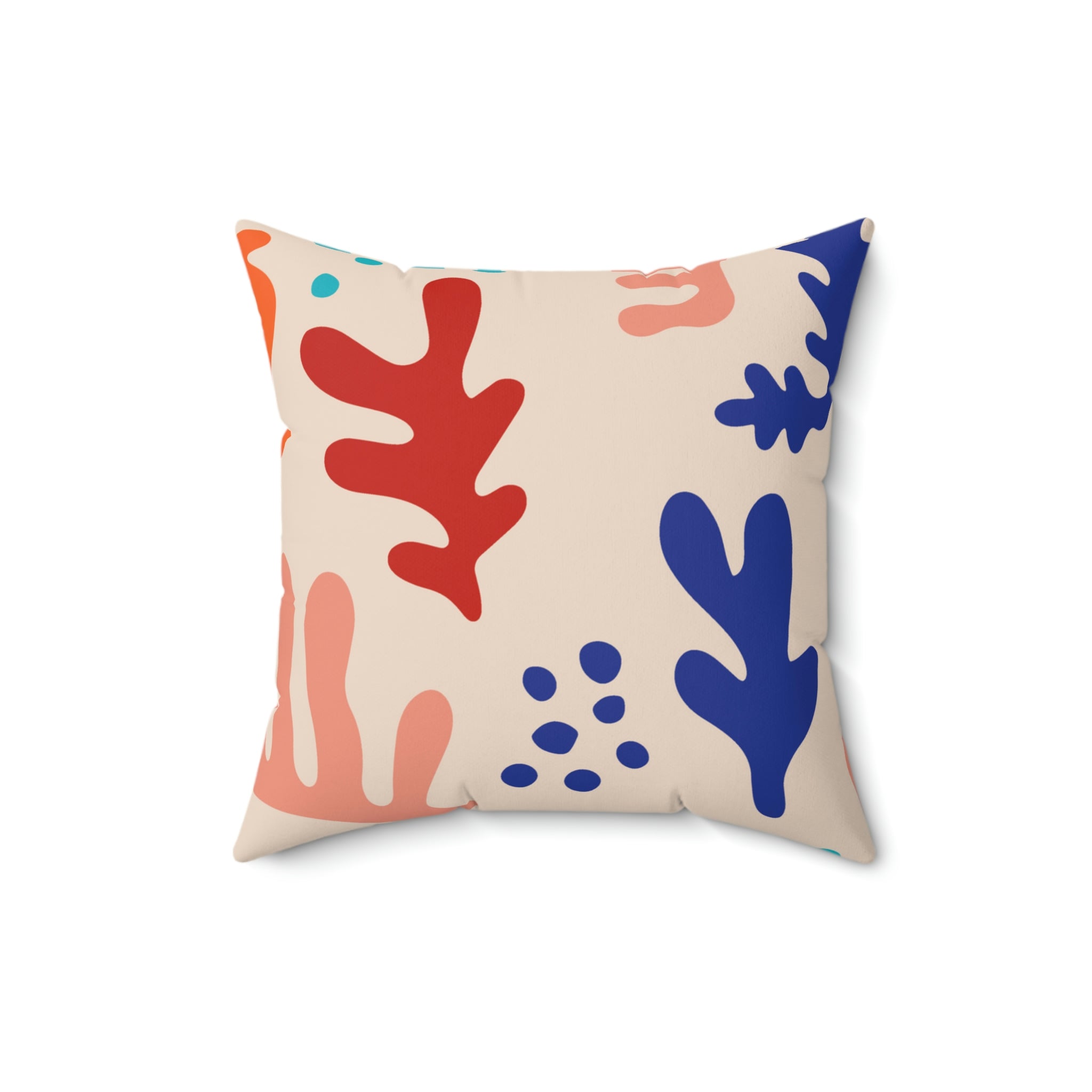 The Coral Reef Square Pillow Home Decor Pink Sweetheart