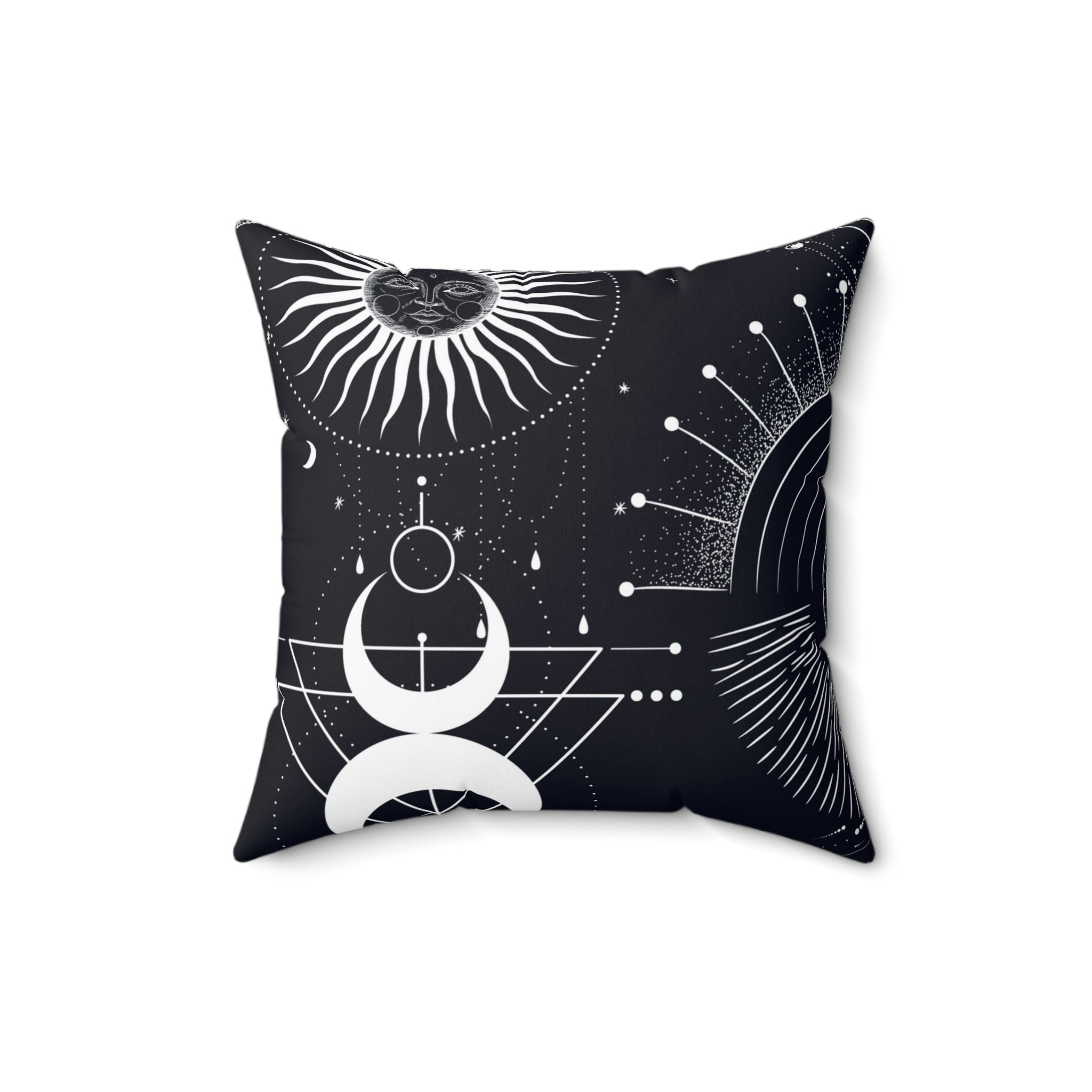 The Divine Within Square Pillow Home Decor Pink Sweetheart