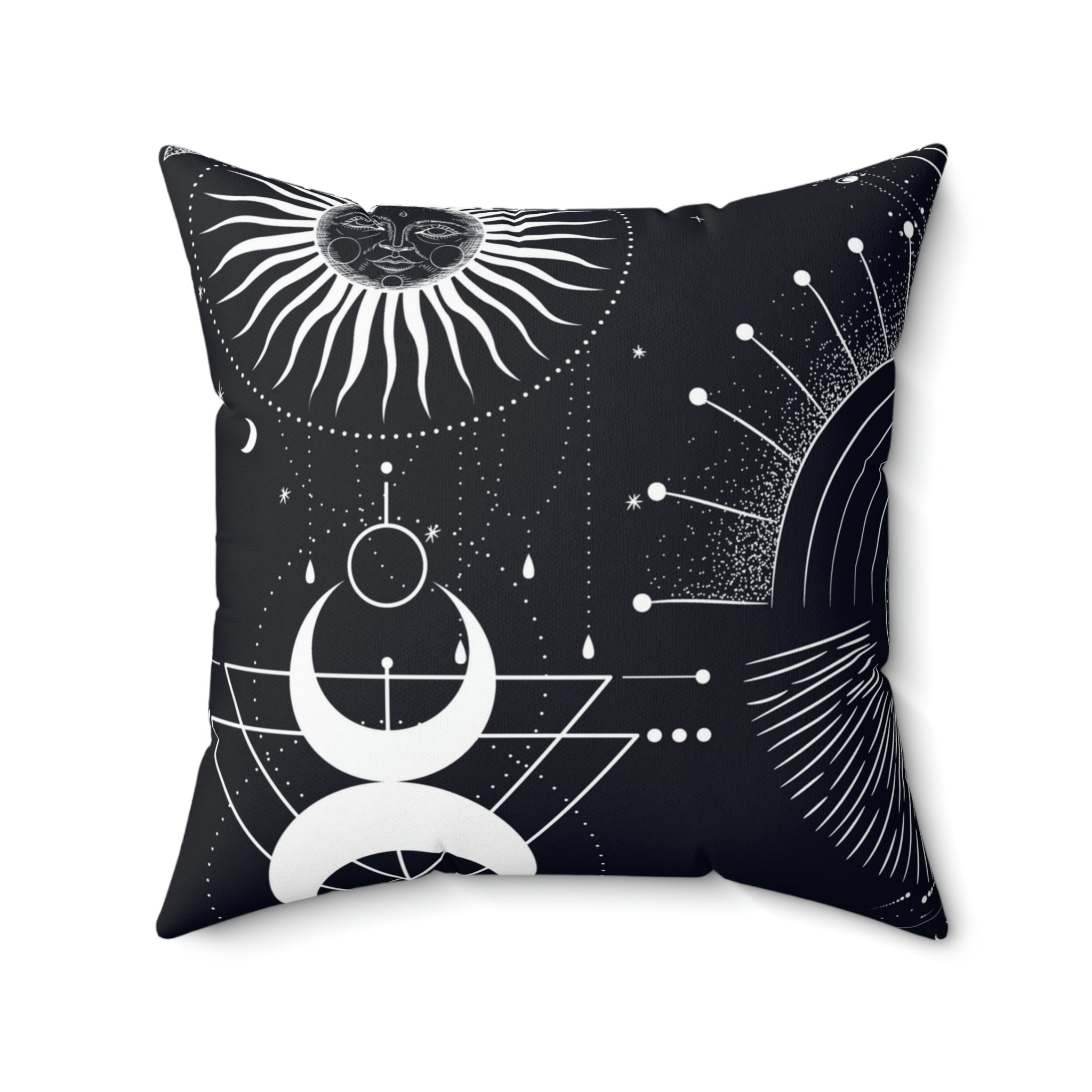 The Divine Within Square Pillow Home Decor Pink Sweetheart