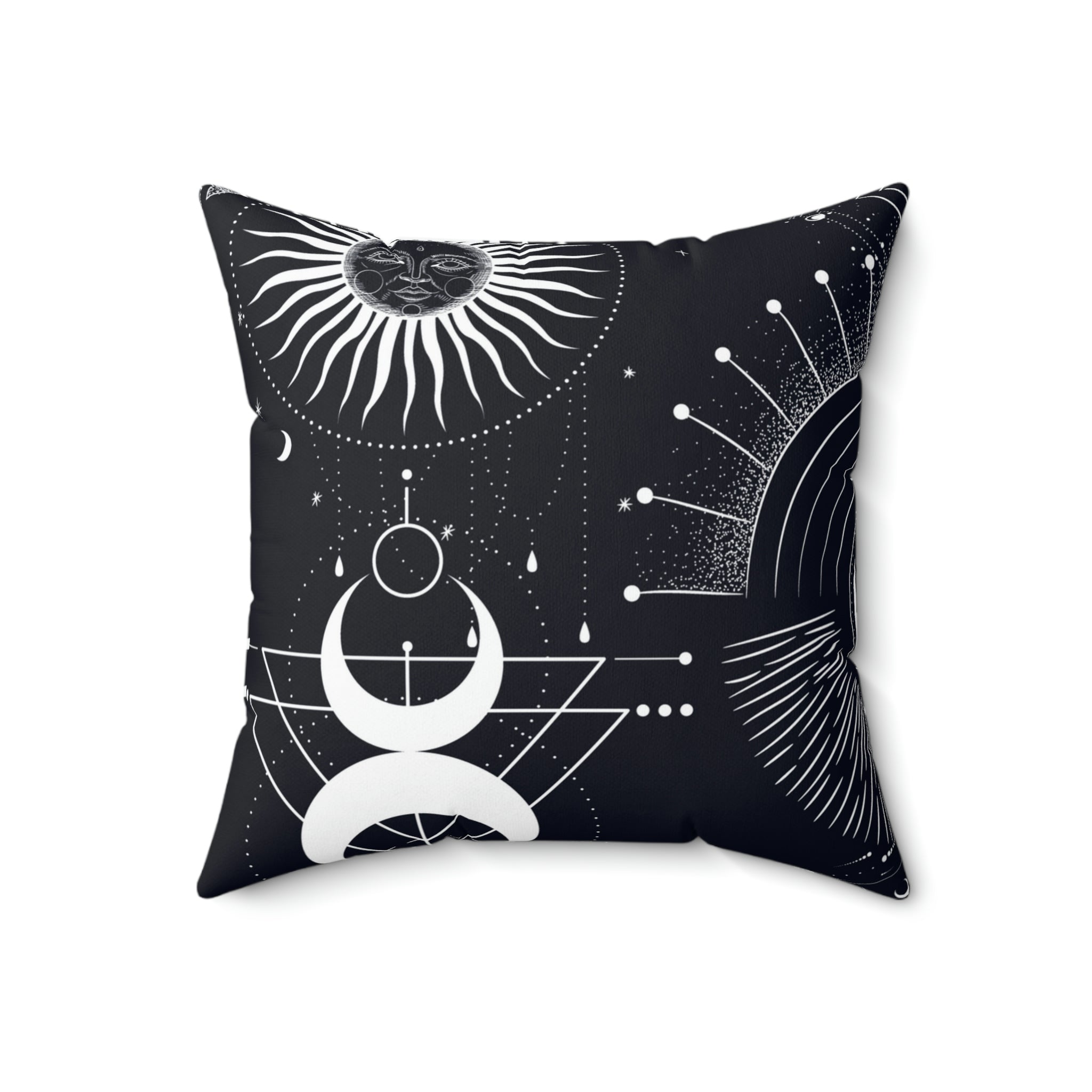 The Divine Within Square Pillow Home Decor Pink Sweetheart