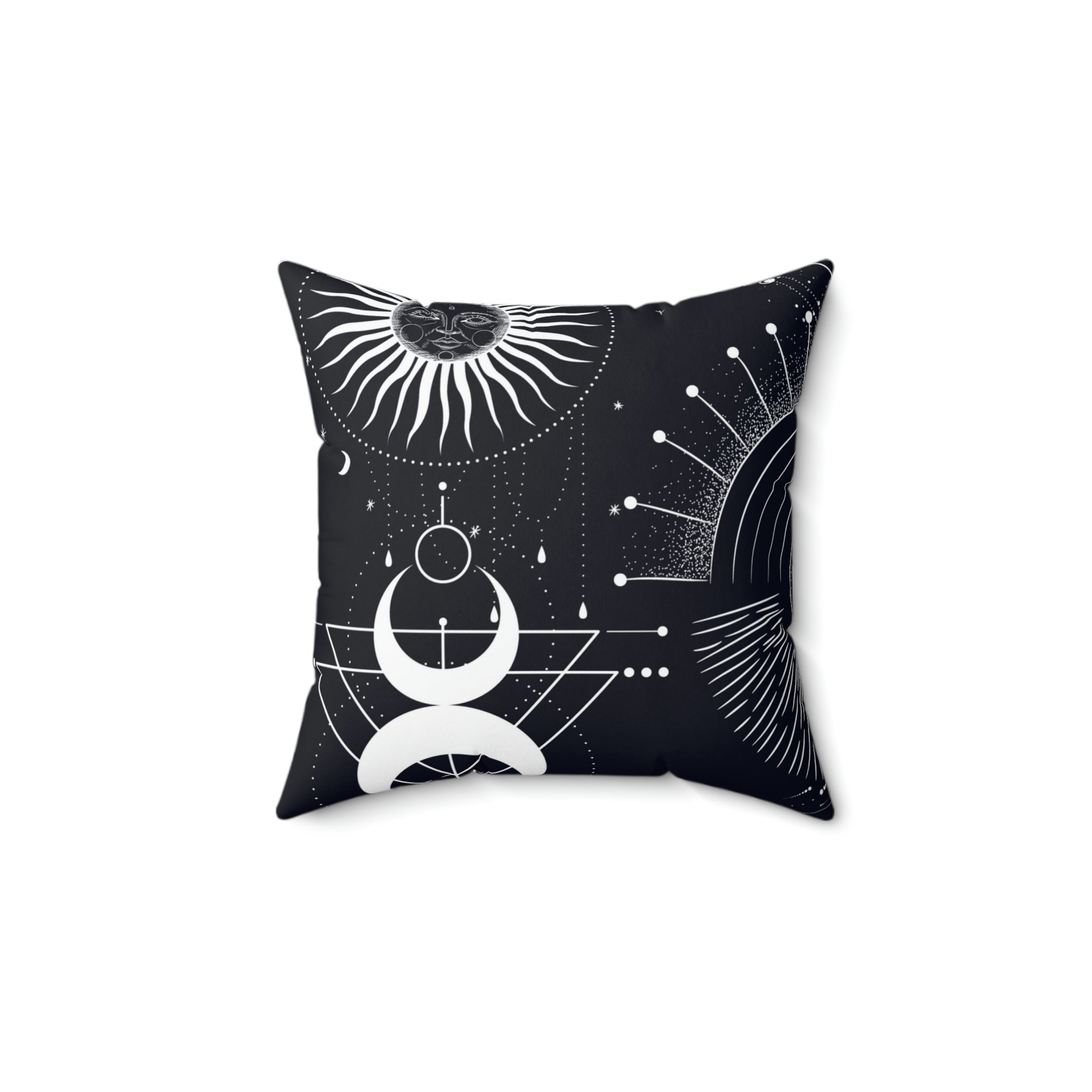 The Divine Within Square Pillow Home Decor Pink Sweetheart