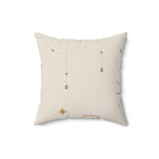 The Lunar Manifest Square Pillow Home Decor Pink Sweetheart