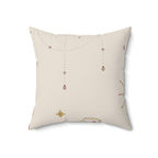 The Lunar Manifest Square Pillow Home Decor Pink Sweetheart