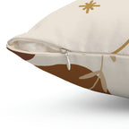 The Lunar Manifest Square Pillow Home Decor Pink Sweetheart