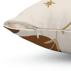 The Lunar Manifest Square Pillow Home Decor Pink Sweetheart