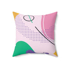 The Masterpiece Square Pillow Home Decor Pink Sweetheart