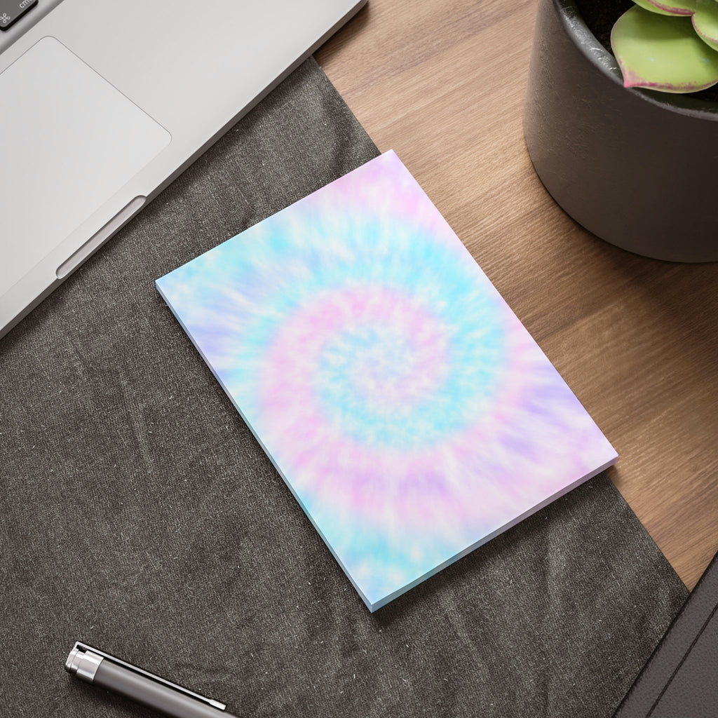 Tie Dye Spiral Post-it® Note Pad Paper products Pink Sweetheart