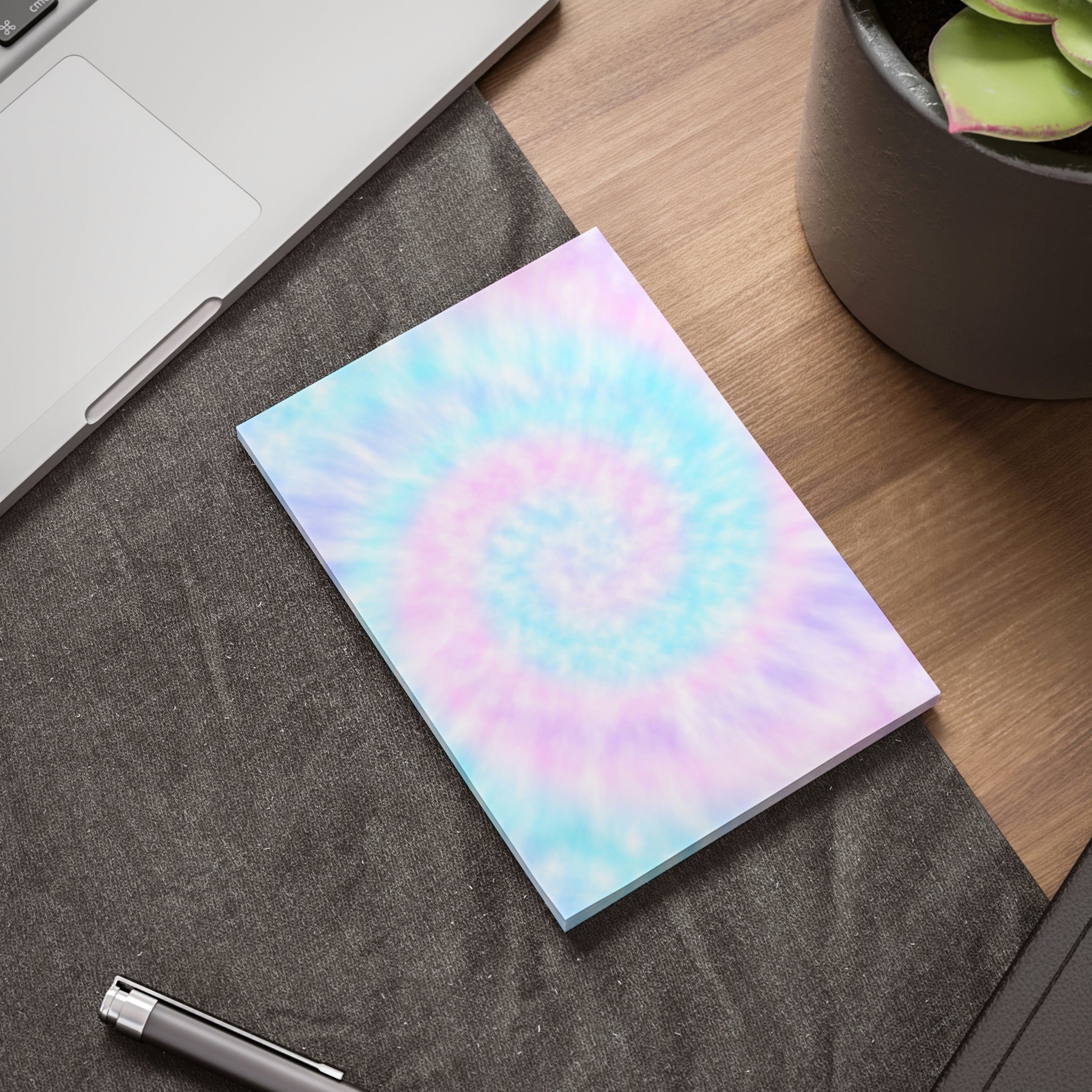 Tie Dye Spiral Post-it® Note Pad Paper products Pink Sweetheart