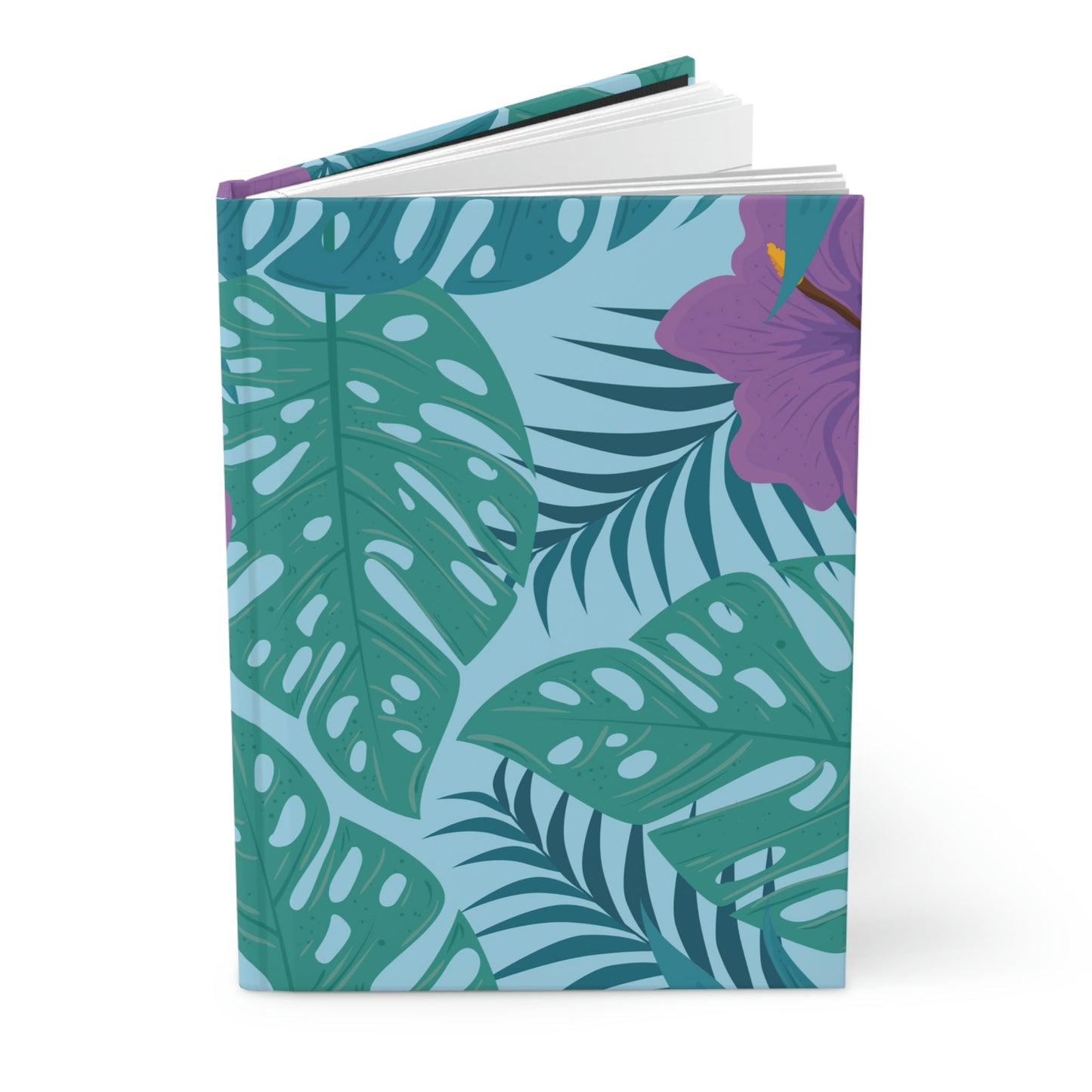 Tropical Island Hardcover Matte Journal Paper products Pink Sweetheart